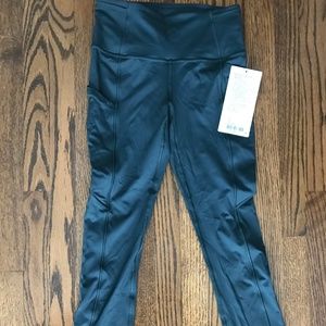 lululemon NWT Fast and Free HR Tight 25" Gray